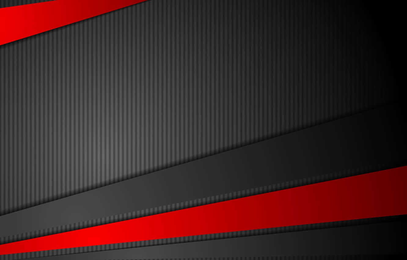Bright and Bold Red Line Wallpaper