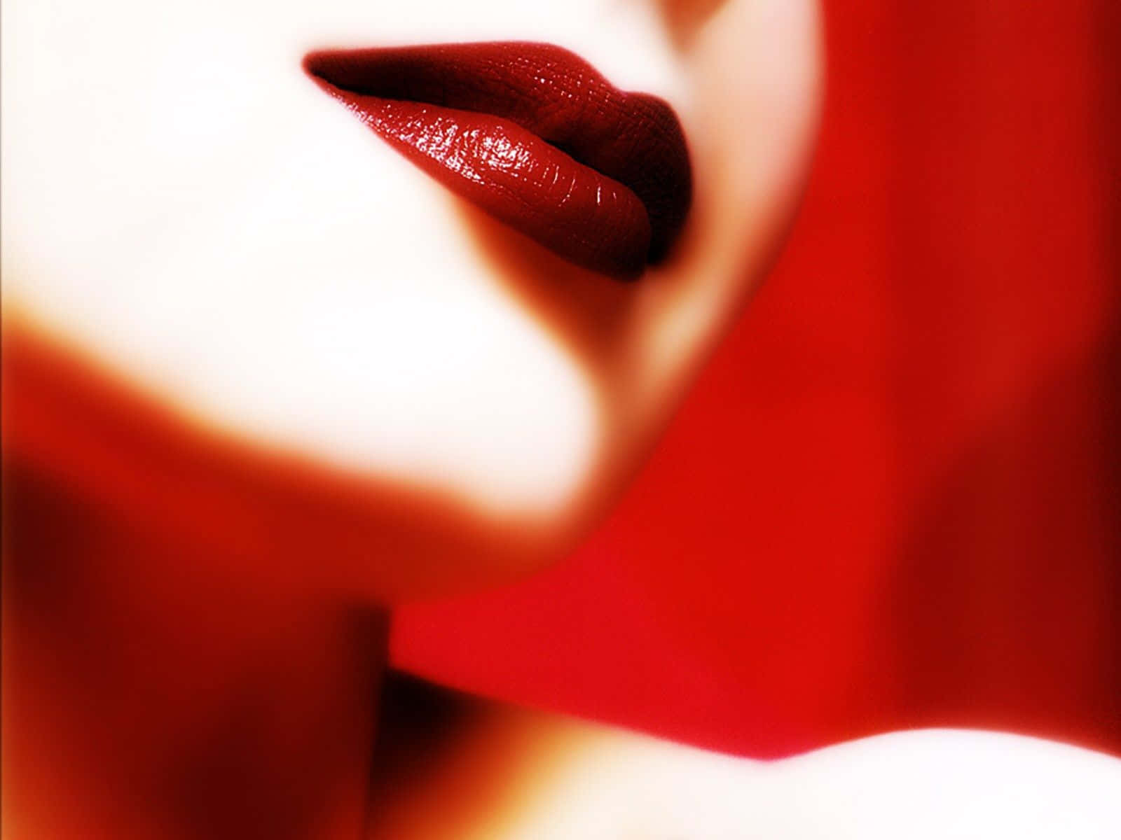 Captivating Red Lips Wallpaper