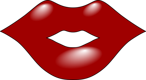 Red Lips Graphic PNG