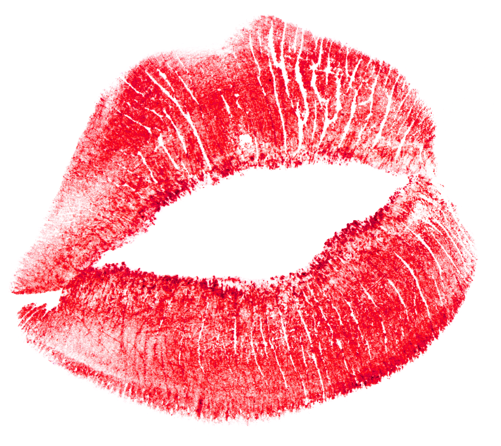 Red Lipstick Kiss Mark PNG