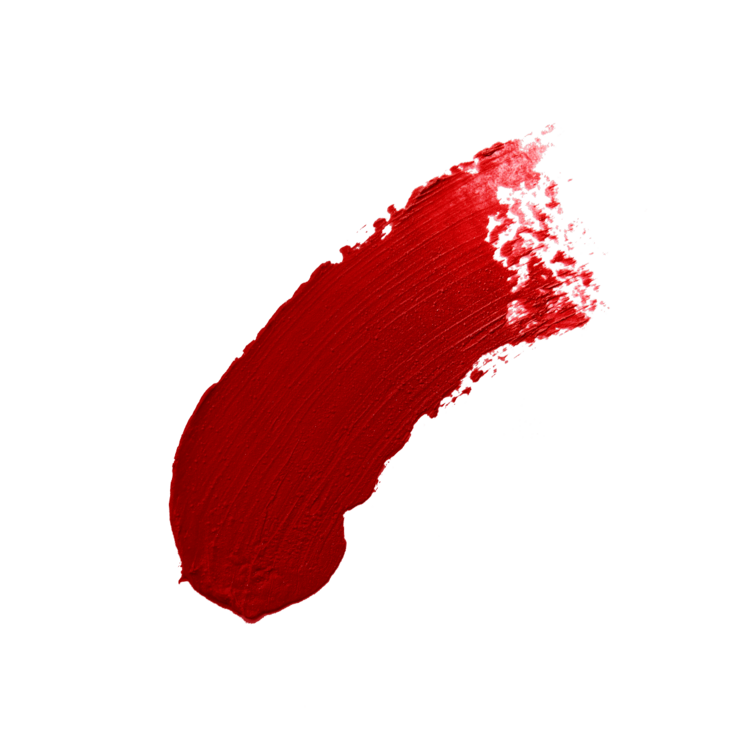 Red Lipstick Swatchon White Background PNG