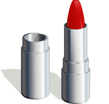Red Lipstick Vector Illustration PNG