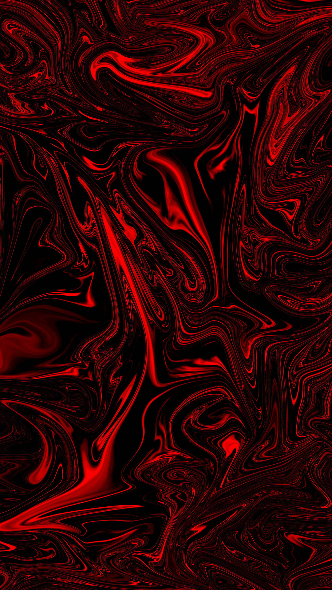 Red Liquid Metal 8k Phone Wallpaper