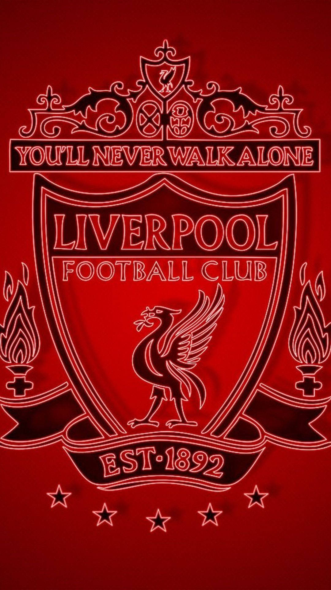 Red Liverpool Football Club Logo