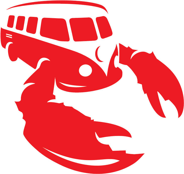 Red Lobster Bus Hybrid Graphic PNG