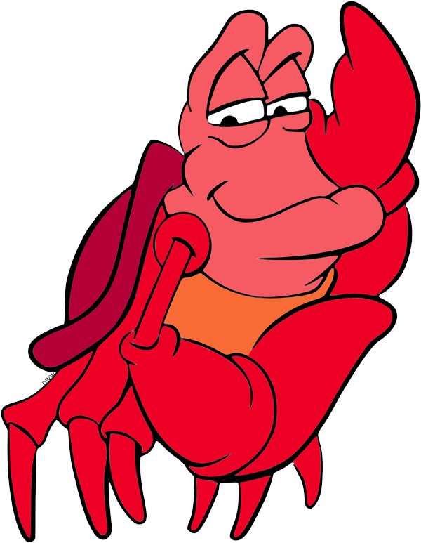 Red Lobster Cartoon Character PNG