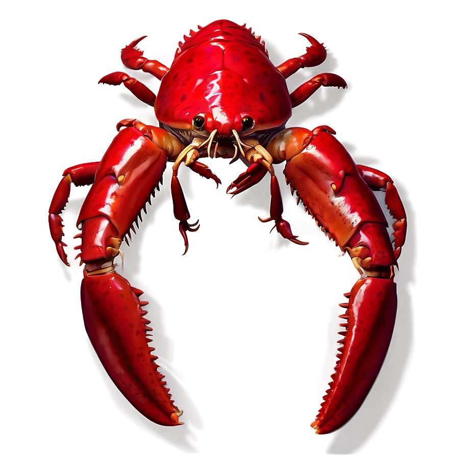 Red Lobster Digital Art Png 06242024 PNG