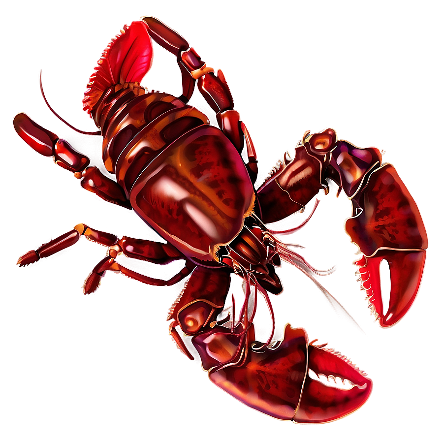 Red Lobster Graphic Design Png Mdt PNG