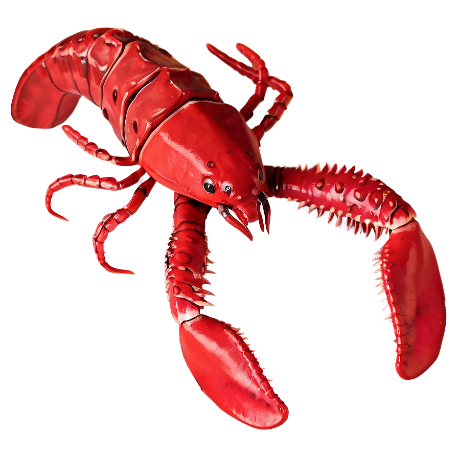 Red Lobster Sea Creature Png 06242024 PNG