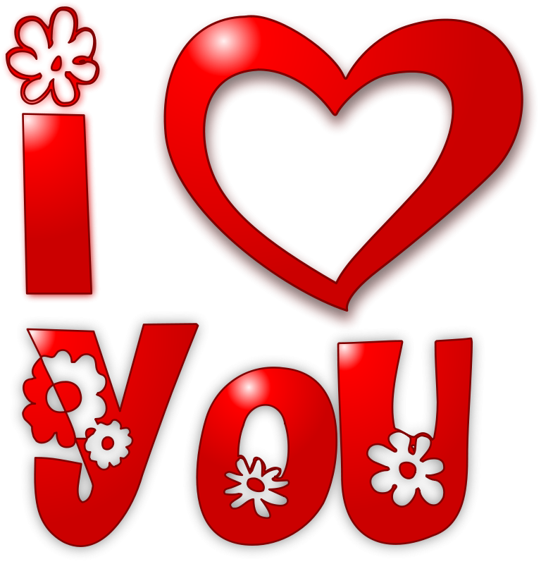 Red Love Graphic PNG