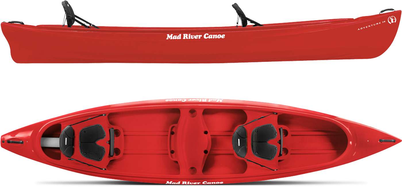 Red Mad River Canoe Adventure PNG