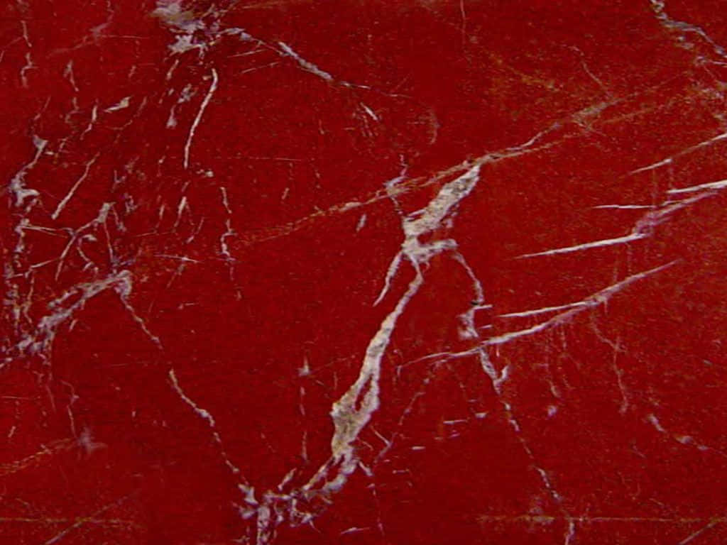 Radiating red marble background.