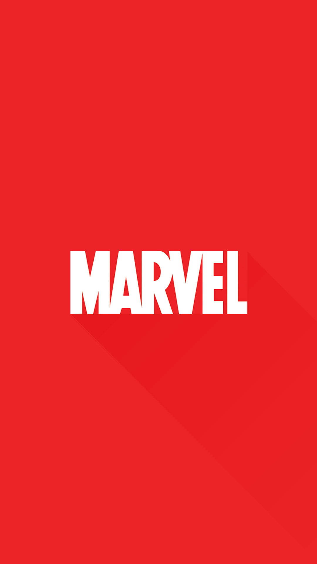 Röttmarvel-logotyp Marvel-telefon Wallpaper