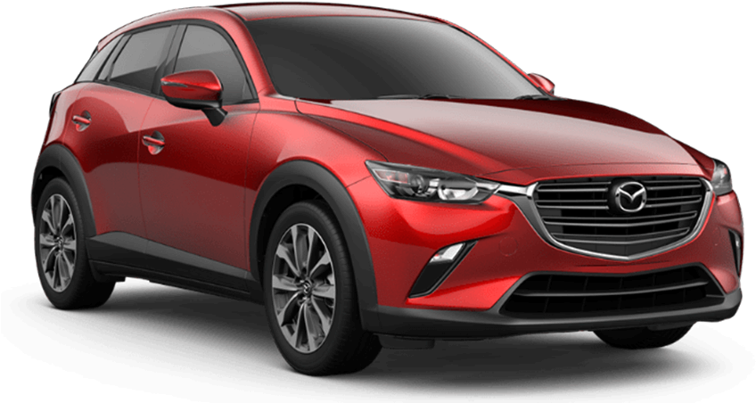 Red Mazda C X3 Crossover S U V PNG