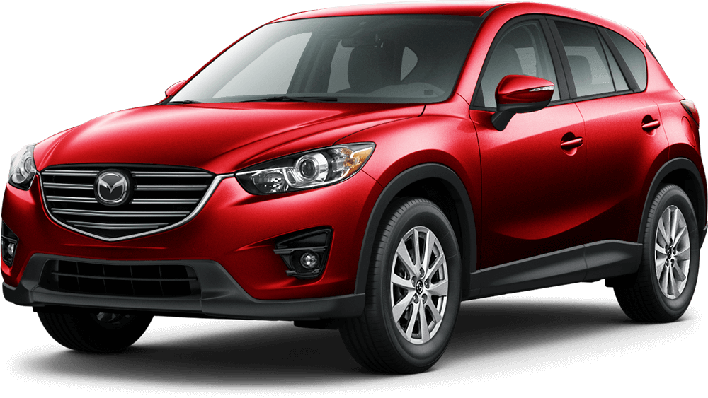 Red Mazda C X5 S U V Profile View PNG