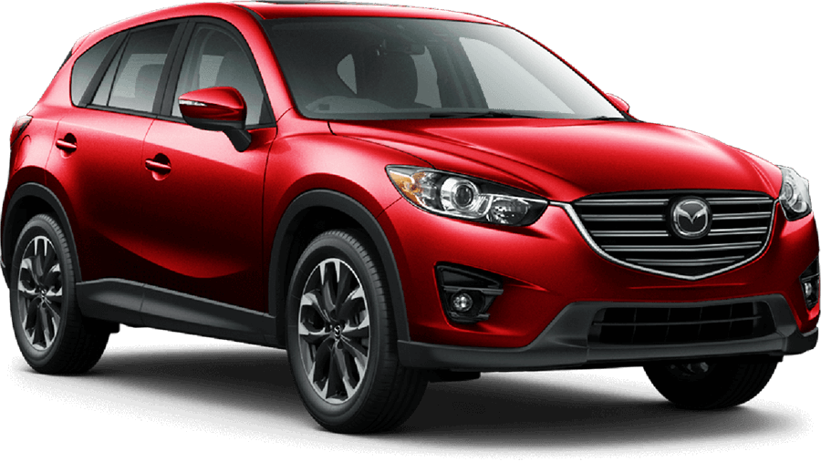 Red Mazda Crossover S U V PNG