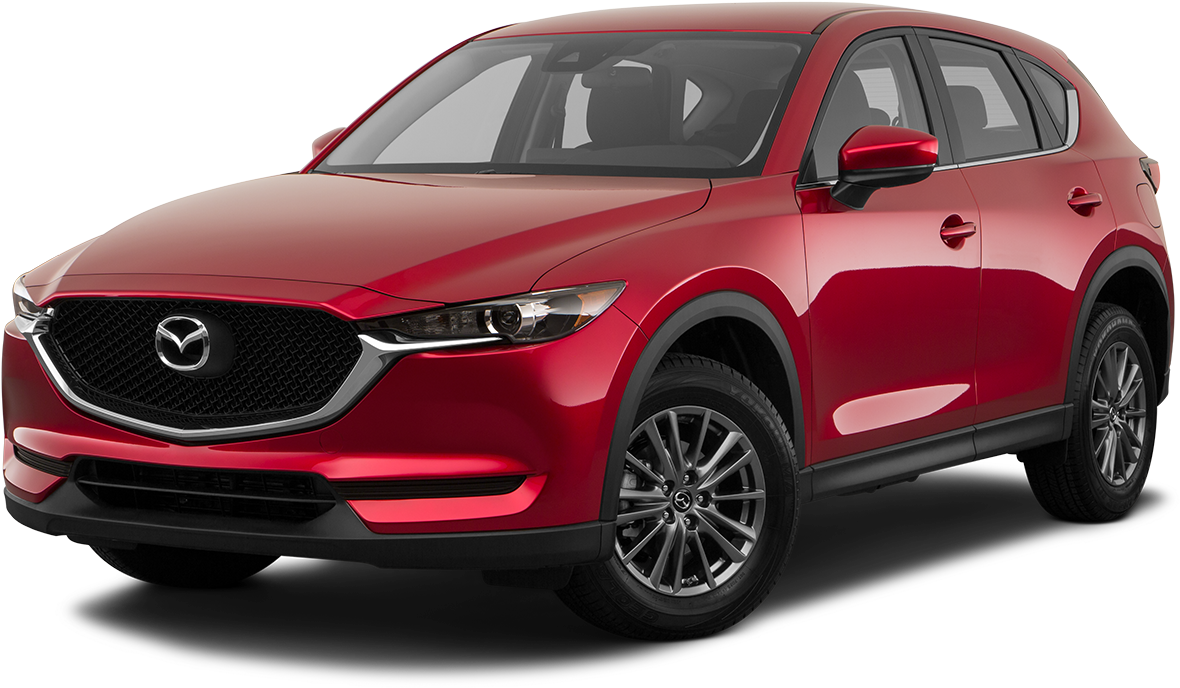 Red Mazda Crossover S U V2023 PNG