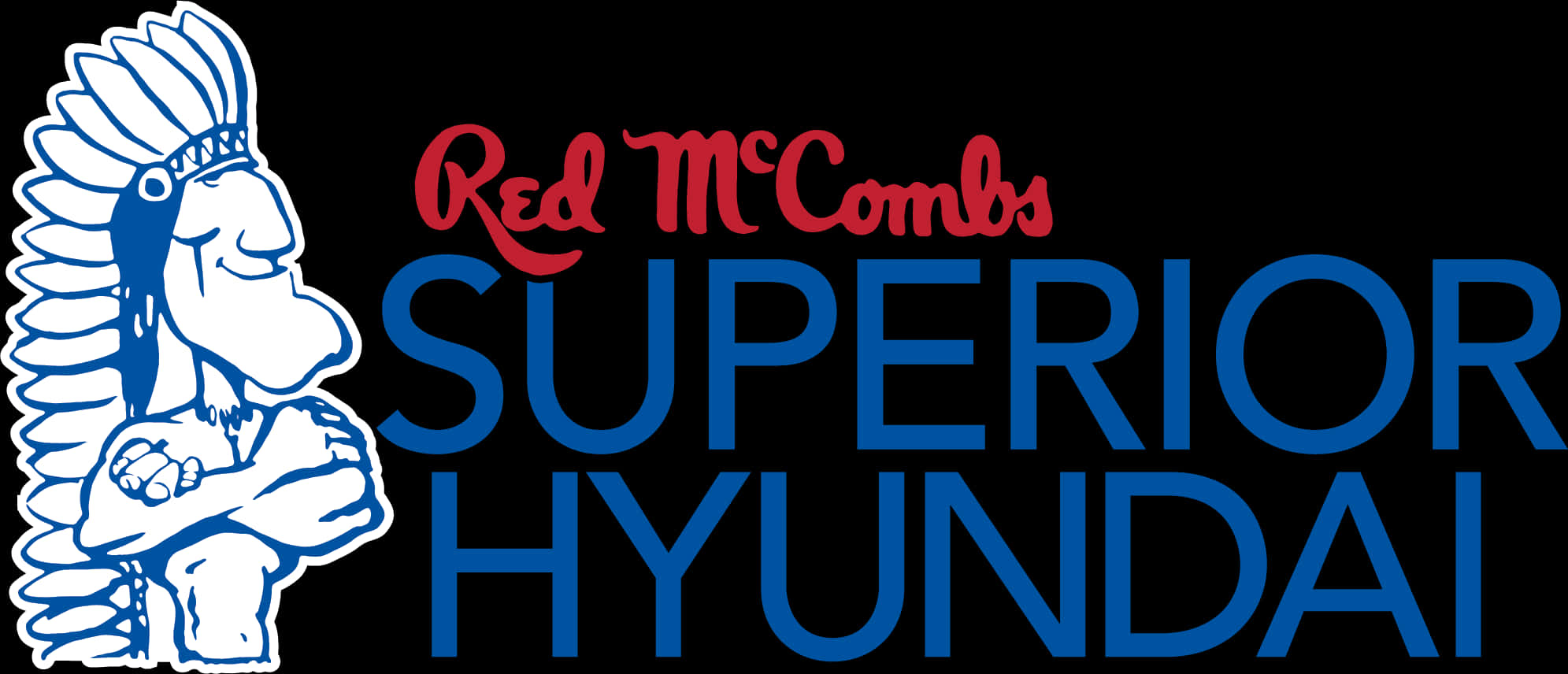 Red Mc Combs Superior Hyundai Logo PNG