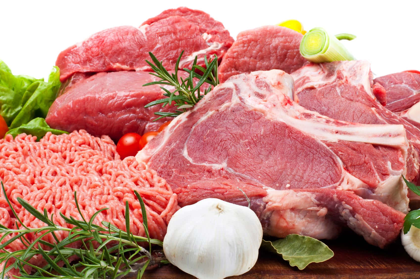 Delicious Juicy Red Meat Wallpaper