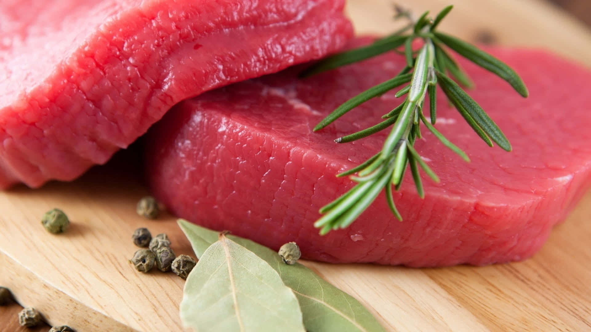 Fresh and Juicy Red Meat Cuts Wallpaper