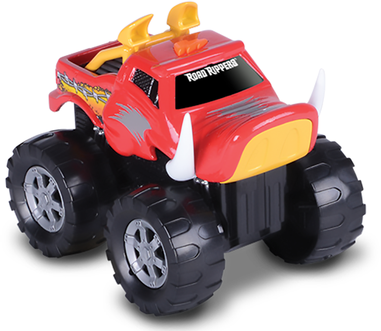 Red Monster Truck Toy PNG
