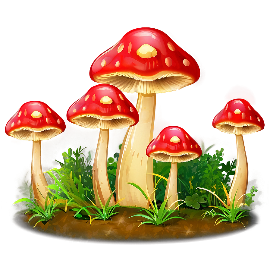 Red Mushroom Png 42 PNG