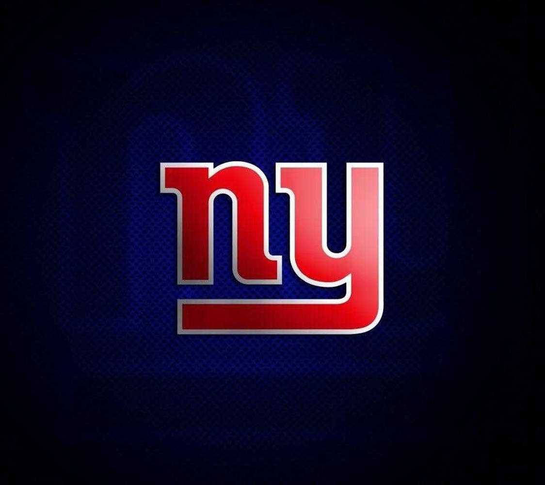 Red New York Giants Logo Wallpaper