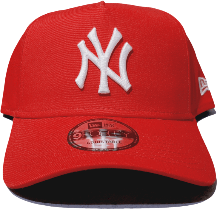Red New York Yankees Cap PNG