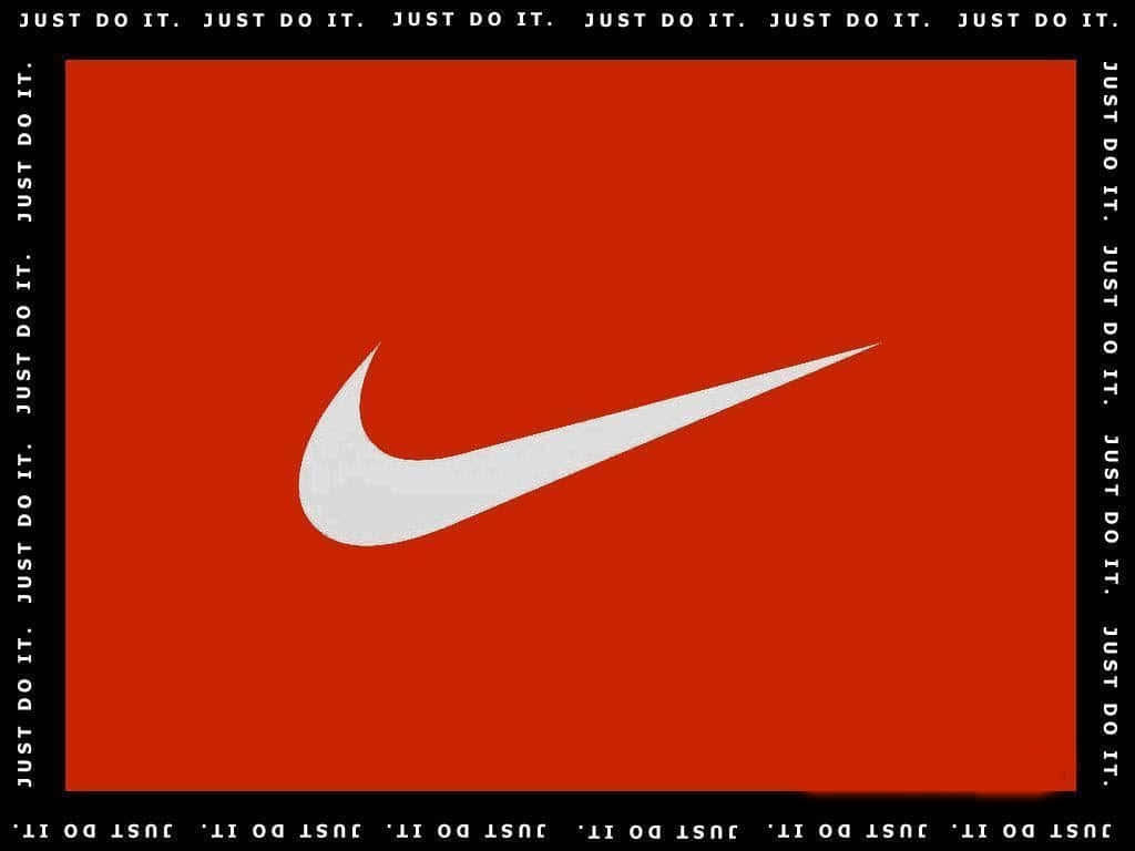 Remarkable Red Nike - Ignite Your Performance Wallpaper