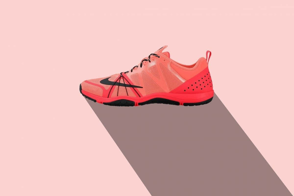 Luciríagenial Y Te Sentirías Cómodo Con Zapatos Rojos De Nike Fondo de pantalla