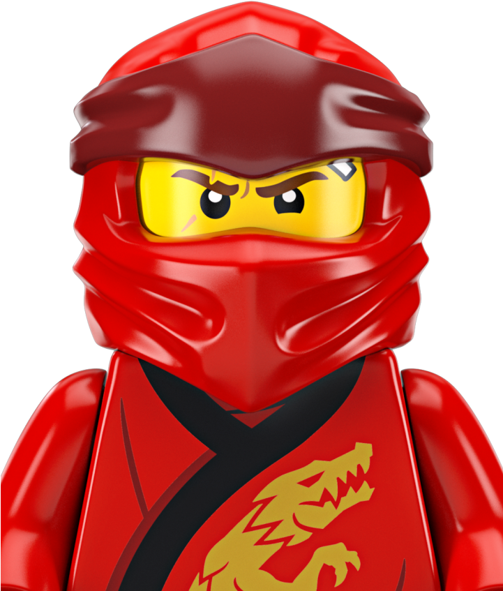 Red Ninja Lego Ninjago Character PNG