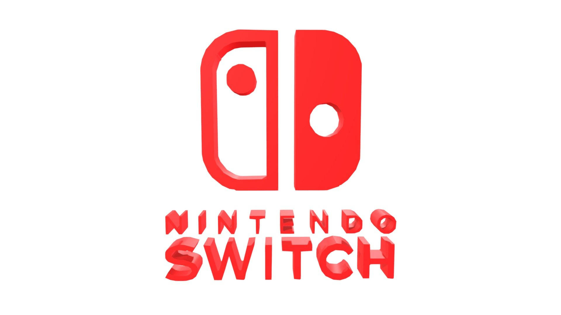 Rotesnintendo Switch Logo Wallpaper