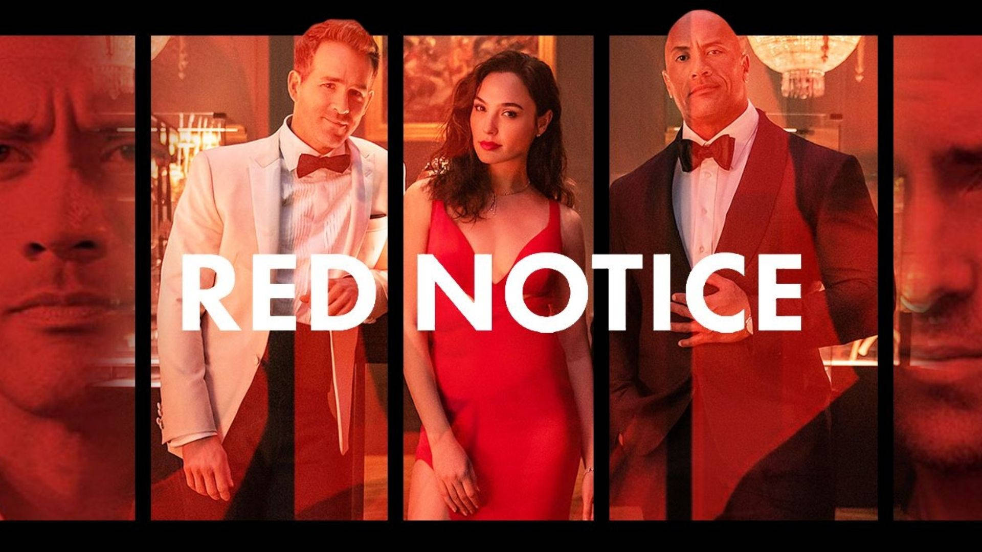 Red Notice Aesthetic Poster Wallpaper