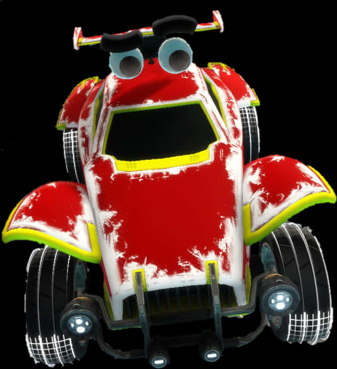 Red Octane Rocket League Car PNG