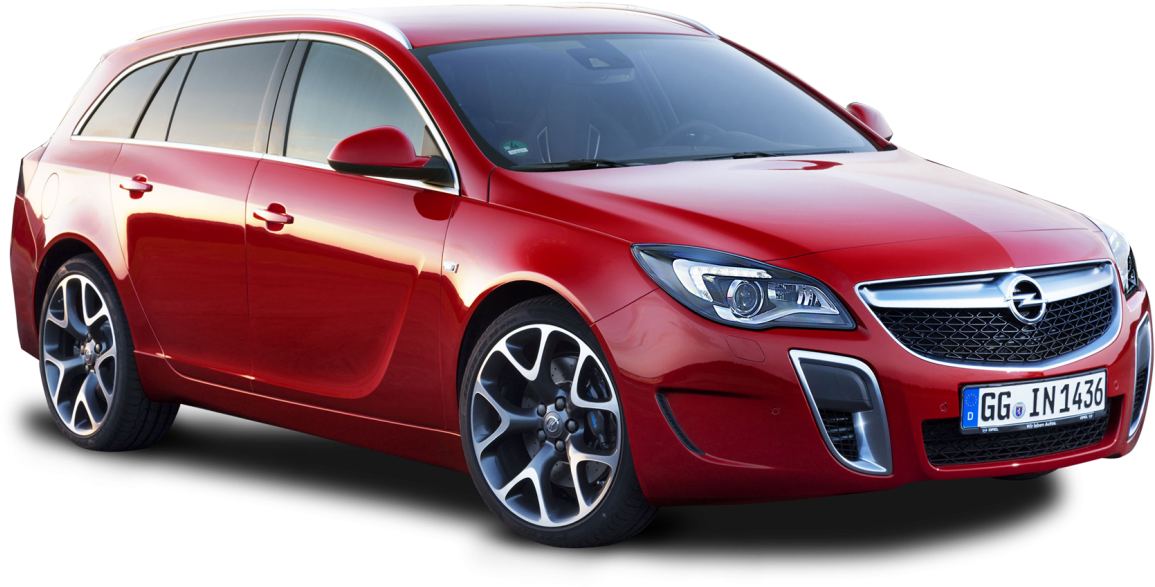 Red Opel Insignia Sports Tourer2014 PNG