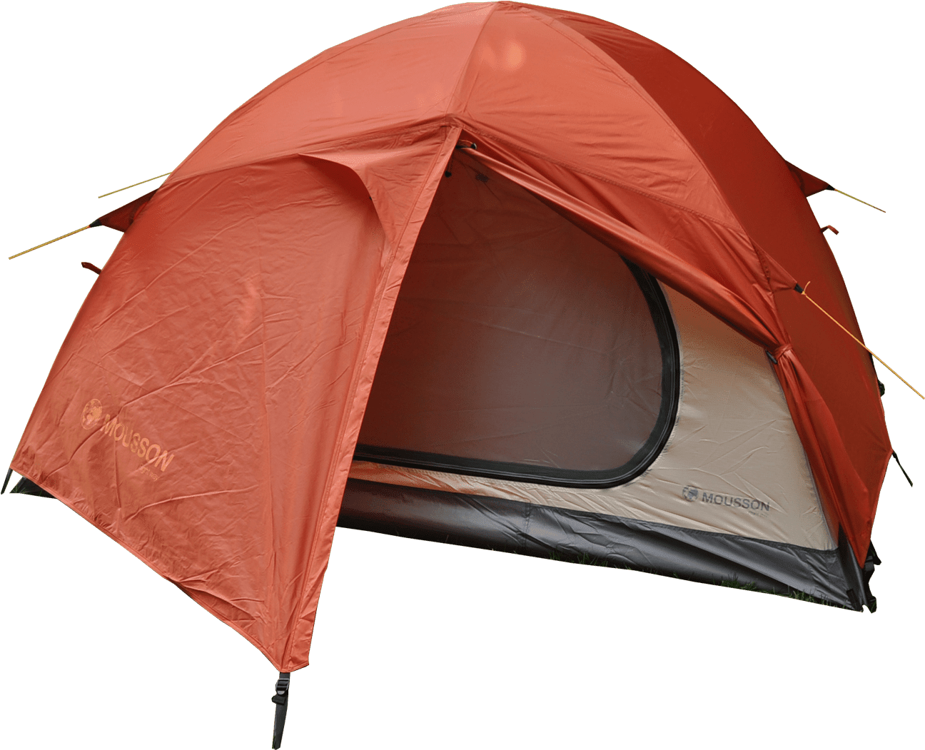 Red Outdoor Camping Tent PNG