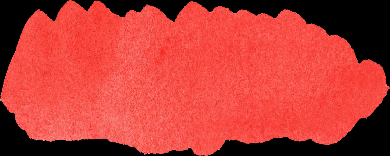 Red Paint Stroke Texture PNG
