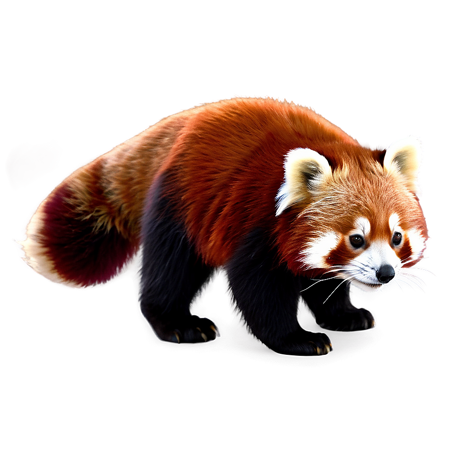 Red Panda Tail Png 06242024 PNG