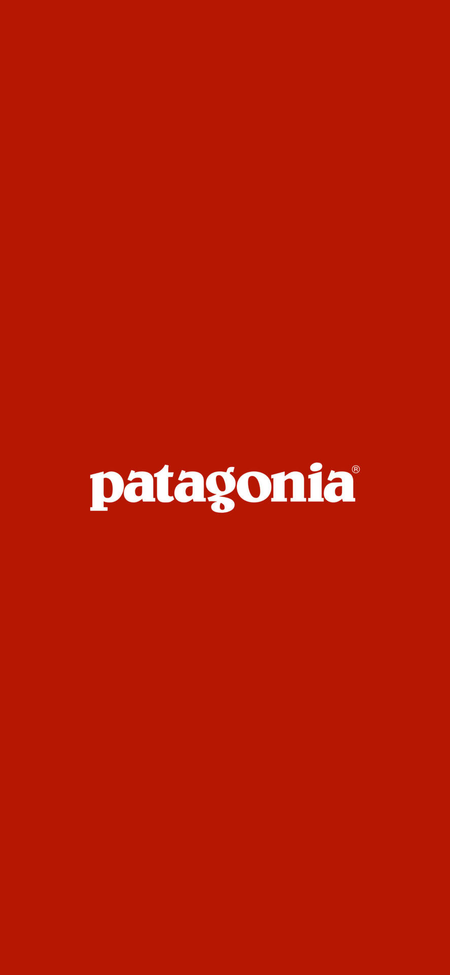 Red Patagonia Logo Wallpaper