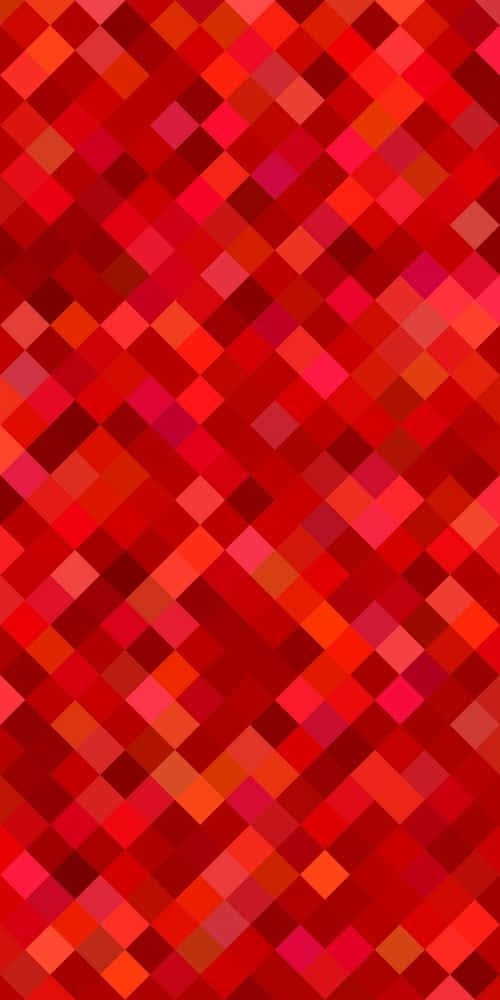 Simple Abstract Red Pattern