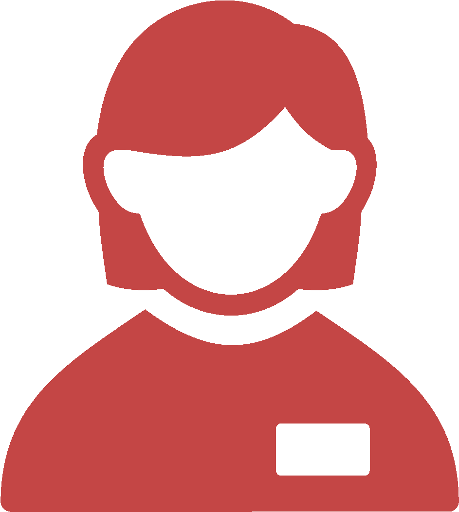 Red People Icon Graphic PNG