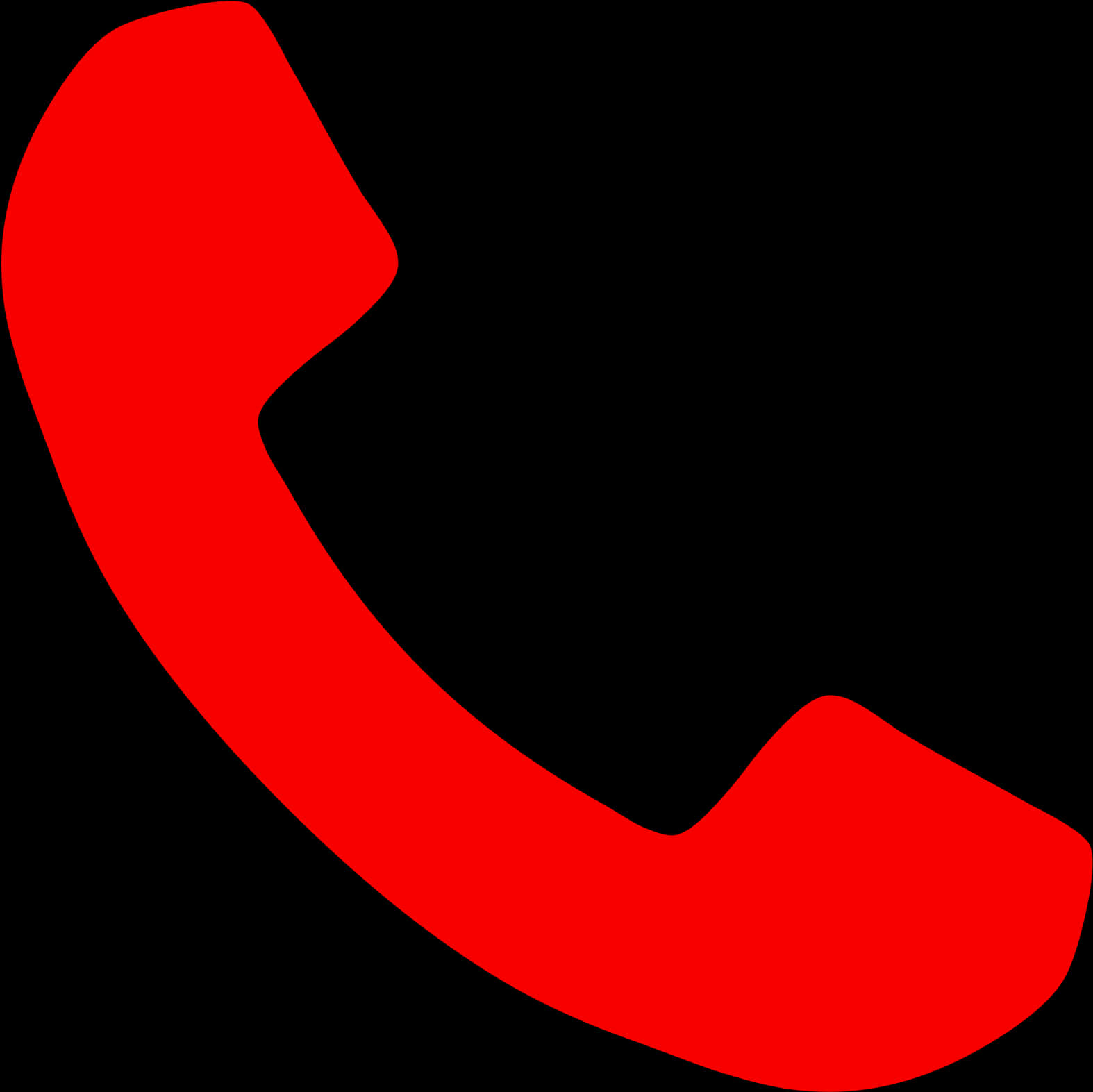 Red Phone Icon PNG