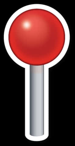 Red Pin Emoji PNG