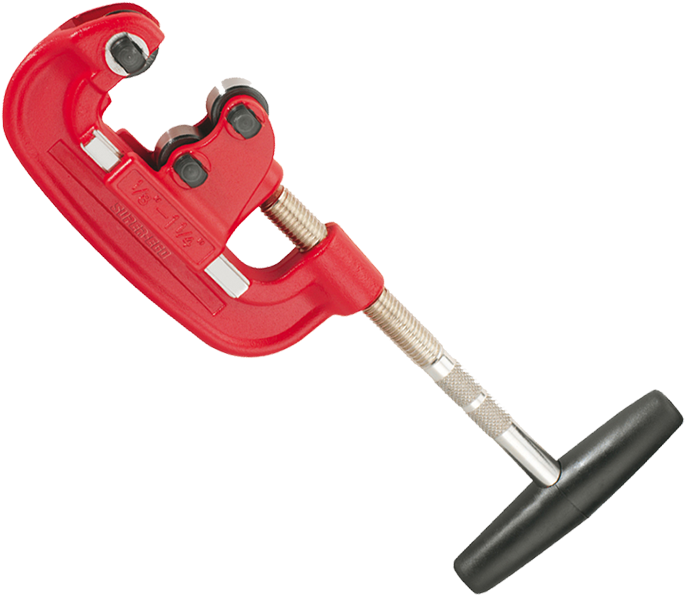 Red Pipe Cutter Tool PNG