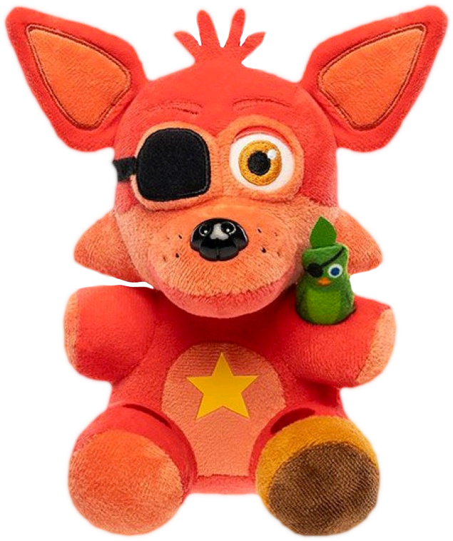 Red Pirate Kangaroo Plush Toy PNG