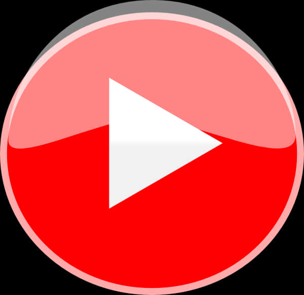 Red Play Button Icon PNG