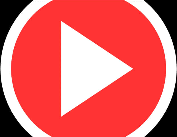 Red Play Button Icon PNG
