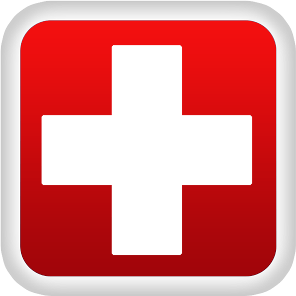 Red Plus Sign Icon PNG