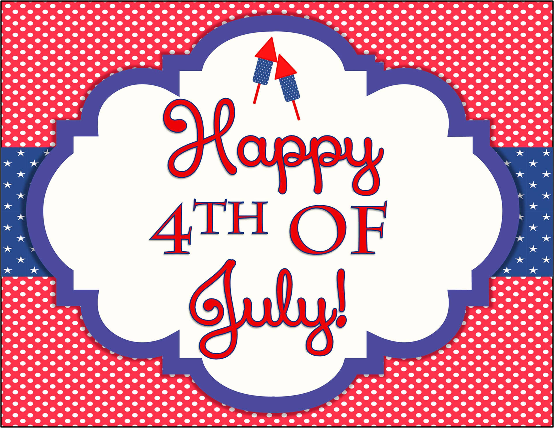 Celebrate 4th of July in Style Wallpaper