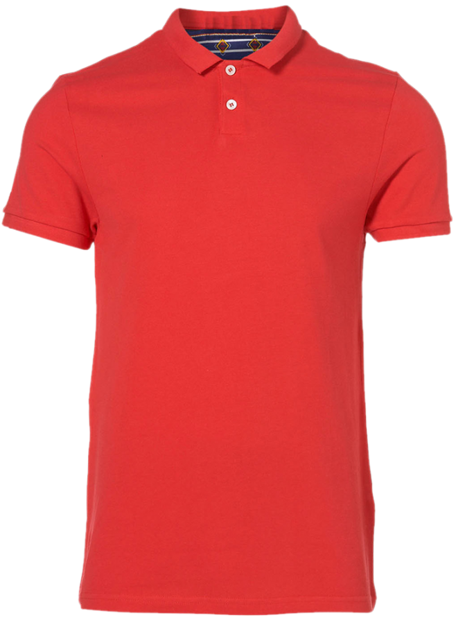 Download Red Polo Shirt Embroidered Logo | Wallpapers.com